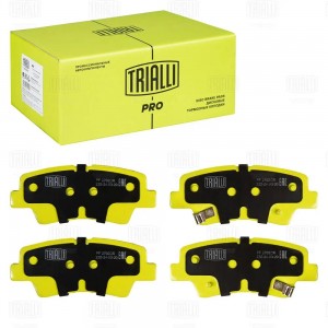 Колодки торм. Geely Atlas (16-) диск. зад. (керам.) (PF 2702CR) PRO PF2702CR TRIALLI