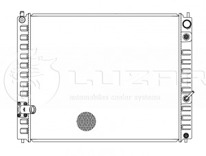 Радиатор охл. для а/м Infiniti FX35/QX70 (08-) G LRc14F0A LRC14F0A LUZAR