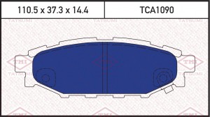 Колодки тормозные дисковые задние SUBARU Legacy/Outback/Impreza 03- TCA1090 TCA1090 TATSUMI
