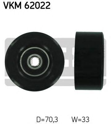 Ролик приводного ремня NISSAN Juke (10-),Tiida (07-),Qashqai (07-13) натяжителя  VKM62022 SKF
