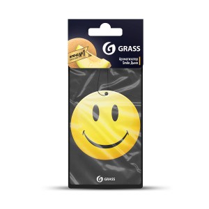 ароматизатор воздуха картонный! Smile дыня\ ST0399 GRASS