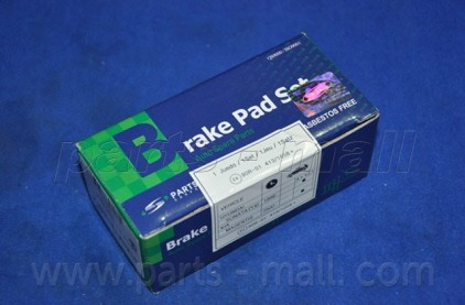 Колодки тормозные задние HYUNDAI ELANTRA XD, HD, GETZ, SANTA FE, SONATA IV-VPKA- PKA-E09 PMC PARTS MALL