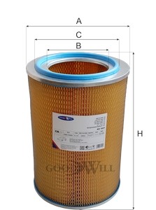 Фильтр воздушный AG 1021 GOODWILL