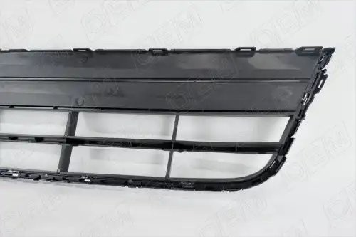 Решетка в бампер нижняя Volkswagen Tiguan 1 2011-2016, под накладку OEM3711 OEMPARTS
