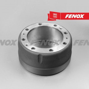 Барабан тормозной МАЗ-4370 передний (8 отверстий) FENOX TO216232 FENOX