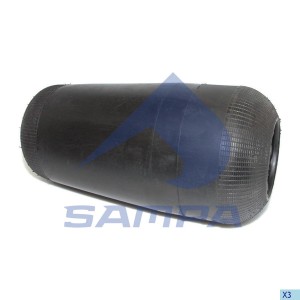 Пневморессора BPW MERCEDES MAN VOLVO (чулок) (460х295мм,отв. 130.8х130.8мм) SAMP SP 55720 SAMPA