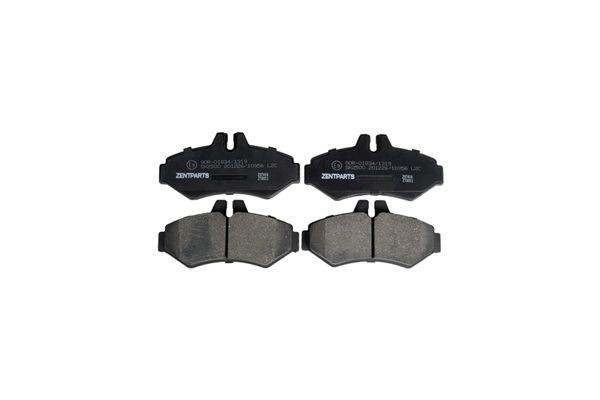 колодки дисковые задние! MB Sprinter 208D/308D, VW LT 28 2.8TDi 96> Z07416 ZENTPARTS