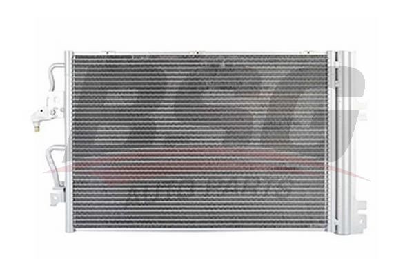 Радиатор кондиционера OPEL Astra H (05-),Zafira B (05) BSG BSG65525007 BSG