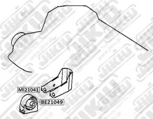 Опора двигателя  TOYOTA Caldina ST195 Jan 92 Jan 97 MI21041 MI21041 JIKIU
