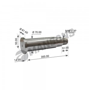Палец балансира M48x3/272 3003041 MANSONS