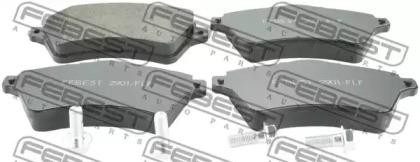 Колодки тормозные передние комплект (с болтами) 2901-FLF FEBEST