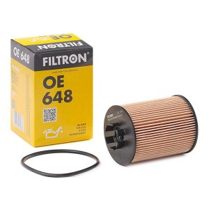 Фильтр масляный OPEL Agila A (00-08),Astra H (04-),Corsa C (00-06) FILTRON OE648 FILTRON
