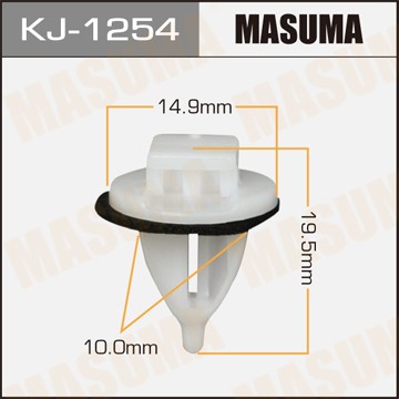 Пистон обивки универсальный MASUMA KJ1254 MASUMA