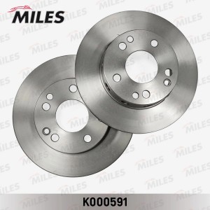 Диск тормозной передний D262мм. MERCEDES W201 1.8/2.0/2.5 82-93 (TRW DF1584) K00 K000591 MILES