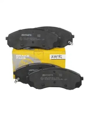 колодки дисковые передние!KIA Carnival 2.7i V6/2.9CRDi 06> Z07323 ZENTPARTS