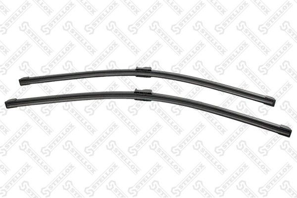 щетки плоск. к-т! 625/25' 2 шт.,Side pin22\ Porsche Cayenne, VW Touareg all 07>  201-634-SX STELLOX
