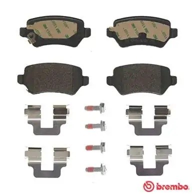 Колодки тормозные P59038 P59038 BREMBO