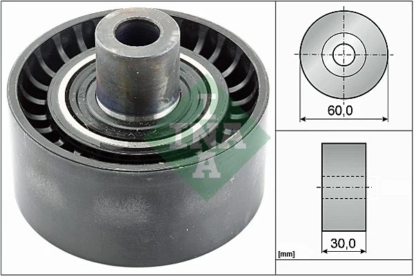 Ролик обводной CITROEN BERLINGO II 1.6HDI 532053810 532053810 INA