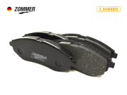 Колодка тормозная передняя CHEVROLET Aveo (к-т 4 шт) (Z94566892) Z_94566892 ZOMMER