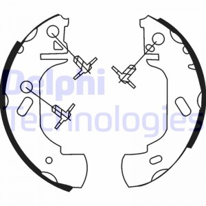 LP571 колодки дисковые з.\ VW Golf/Passat 1.6-2.8/1.9TDi 88-99 LP571 DELPHI