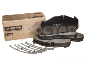 Комплект дисковых колодок 250x118x28; Meritor D3/D-Elsa 1 (MAN,RVI) - 28 MM Комп 180.000030 ROSTAR