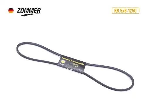 Ремень 1250 (8, 5х8) вентилятора клиновой усиленный ATHLET 8581250A ZOMMER