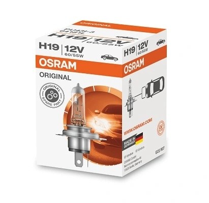 Лампа 12V H19 60/55W PU43t-3 OSRAM 64181L OSRAM