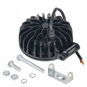 Фара светодиодная "AIRLINE" Pro 115х145х65 мм 30W 12/24V (круглая, четкая свет.  ALED017 AIRLINE