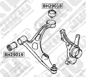 Сайлентблок рычага задний SUZUKI LIANA 01-08 BH29018 BH29018 JIKIU