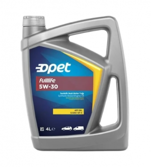 Масло моторное OPET FULLLIFE 5W30 синт.4л 601350320 OPET