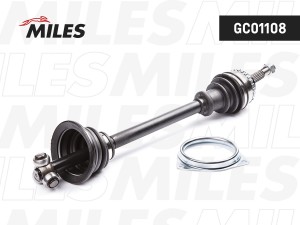 Привод в сборе левый RENAULT CLIO/KANGOO 1.2-1.9TD 98- (ABS) (GKN 303233) GC0110 GC01108 MILES