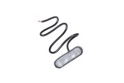 фонарь габаритный! LED белый (красный свет) c проводом L=1.5m\ Schmitz 87-33554-SX STELLOX