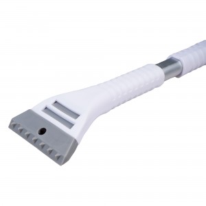 Щетка со скребком телескопическая 60-88см бело-серая AIRLINE AB-R-10R AIRLINE