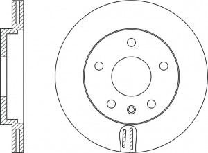 Диск тормозной VW MULTIVAN V/TRANSPORTER V 03- задний D294мм RN1399 RN1399 NIBK