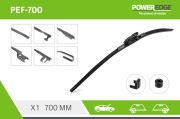 Щетка стеклоочистителя бескаркасная Multi Connect Flat Blade 700mm PEF700 POWEREDGE