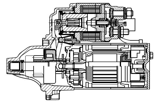 Стартер LST 1949 START VOLT
