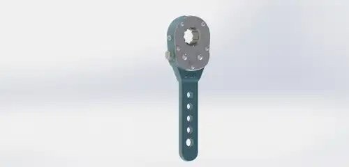 Рычаг тормоза регулировочный ROR механический (4 отверстия) (1шт.) EKER 101743 EKER