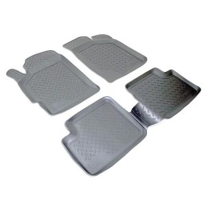 Коврик салона KIA Spectra (06-) полиуретан (4 предм.) NORPLAST NPL-PO-43-44 NORPLAST