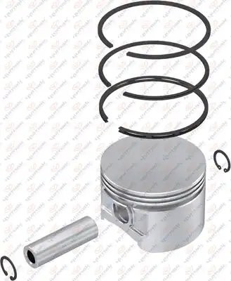 Поршнекомплект компрессора Ø  85mm, W704 РМК. Поршень, втулка, кольца RK01104 YUMAK