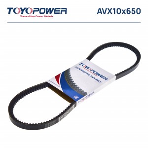 Ремень TOYOPOWER AVX10x650 La AVX 10-X-650 TOYOPOWER