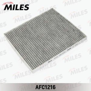 Фильтр салона угольный JAC J7 / JS4 / S3, Москвич 3/HYUNDAI TUCSON/SOLARIS/KIA S AFC1216 MILES