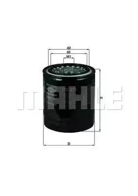 TOYOTA LAND CRUISER 80  90-98 4.2D OC275 MAHLE KNECHT