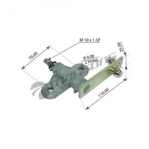 Кронштейн SCANIA 4 series трапеции стеклоочистителя левый MANSONS 100629 MANSONS