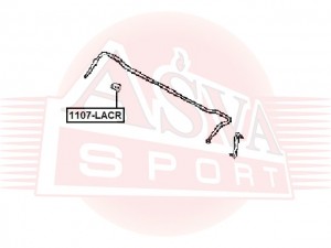 ВТУЛКА ЗАДНЕГО СТАБИЛИЗАТОРА D10.5 CHSB-LACR CHEVROLET 1107LACR 1107-LACR ASVA