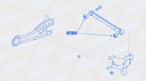Сайлентблок заднего кулака верхний Sonata 99- SB816 SB816 FINWHALE