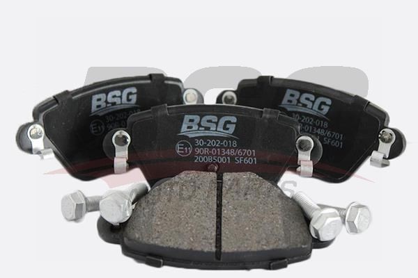 Колодки тормозные FORD Mondeo 3(-07) JAGUAR X-Type (03-) RENAULT Kangoo задние ( BSG 30-200-027 BSG