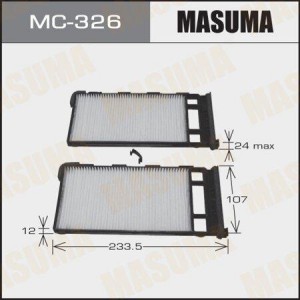 фильтр салона!\ Nissan Patrol GR II Y61 2.8TD/3.0DTi 97> MC326 MASUMA