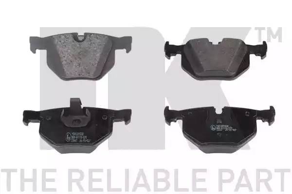 колодки дисковые задние!\ BMW X5(E70/F15) 2.0D-3.0D 07>/X6 (E71-F16) 3.0-3.0D 08 221538 NK
