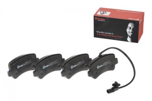 P68063 колодки дисковые задние!\ Opel Movano 2.3CDTi FWD 10> P68063 BREMBO