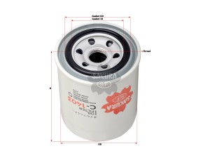 Фильтр масляный C1403 C1403 SAKURA